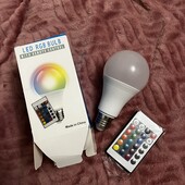Лампа RGB, лампа с пультом управления