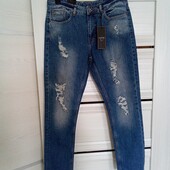 Брендовые новые коттоновые джинсы р.27-32.