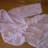 George махровый халат для девочки, на 3-4года, на рост 98-104