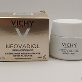 Vichy Neovadiol Ночной антивозрастной крем с охлаждающим эффектом, фирменная миниатюра 15 мл