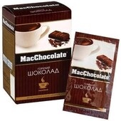 MacChocolate Горячий Шоколад 10 пакетів /упаковка