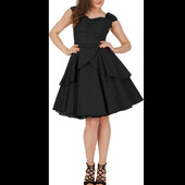 элегантное винтажное платье в стиле 1950 гг. BlackButterfly 'Alvira'