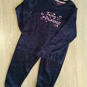 Нова велюрова піжама Lupilu для дівчинки р.98/104. Костюм домашний пижама
