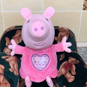 Інтерактивна іграшка- нічничок 26см. Peppa Pig Свинка Пеппа!!!