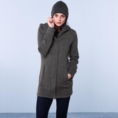 Вязане флісове пальто Tcm Tchibo розмір M. Пальто свитер чибо, Німеччина
