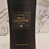Шампунь-гель для душу для чоловіків Wild Country 250 мл Avon