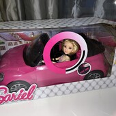Кукла в кабриолете со звуковыми и световыми эффектами