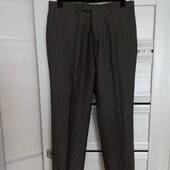 Брендовые новые мужские брюки из высококачественной шерсти р.36-(29-31) Нюанс.