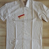 Lemax стильная новая мужская рубашка полоска размер L XL новая с биркой! в упаковке)