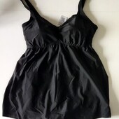 Чорний літній купальник-сукня, суцільний Esmara 46