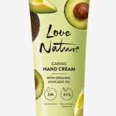 Доглядовий крем для рук з органічною олією авокадо Love Nature 44280
