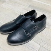 ♕ Якісні класичні чоловічі туфлі від George, розмір 45, нюанс