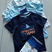 Набір футболок Lupilu Німеччина, 3шт / 98-104см. В упаковці!