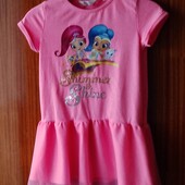 Літня сукня для дівчинки 4-6 років.
