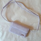 Бузкова сумочка-клатч для телефона для дічинки. 7888