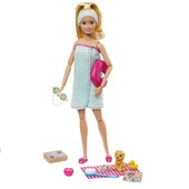 Барбі спа з цуциком Barbie Spa doll оригінал Барби собачка релакс аксесуары