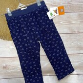 Велюрові штани для дівчинки 12/18 міс 86 см бренд topomini