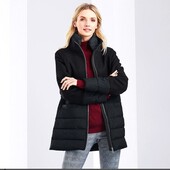 Шикарное теплое стеганное пальто с шерстью от Tchibo(Германия), размеры наши: 42-44 (36 евро)