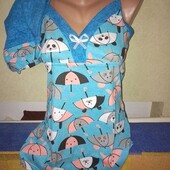 Пижама женская майка шорты Узбекистан