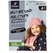 ♕ Яскравий двосторонній комплект: шапочка + шарфик від Tchibo (Німеччина)