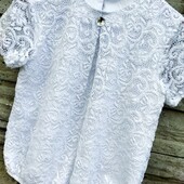❤️☀️❤️ Блуза блузка школьная белая. Ставка=купить Сразу ⚡❗
