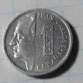 Монета Іспанії 1 песета 1993
