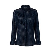 Якісна стильна мережива блуза від Tchibo (Німеччина) розмір 38 євро = 44