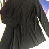 Оригинальная чёрная блуза