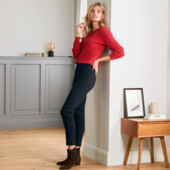 ♕ Сучасні жіночі штани стрейч від Tchibo, розмір наш 48-50(42 євро)