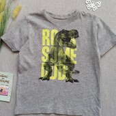 Дитяча футболка 6-7 років динозавр для хлопчика