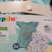 lupilu® Дитяча футболка для дівчинки на вибір р.122/128