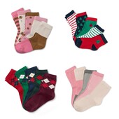 ♕Лот 3 пари♕ Для дівчинки-яскраві бавовняні шкарпетки від Tchibo (Німеччина), розмір 23-26