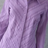 Ladies women's lilac mauve blouse shirt((( From Florence & Fred.