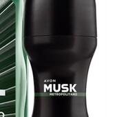 Новинка! Кульковий дезодорант від Avon Musk Metropolit for Him !