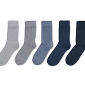 ♕ Лот 5 пар♕ Якісні унісекс шкарпетки Tchibo (Німеччина), розміри 35-38