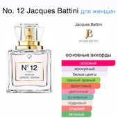 No. 12 jacques battini парфуми