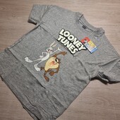 Looney tunes! Трикотажная футболка для мальчика! 122/128! Лот 5800