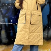 Жіноче демісезонне пальто, довга куртка (женское демисезонное)