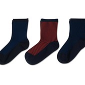 ☘Лот 1 пара☘ Класні та якісні шкарпетки, Tchibo(Німеччина), розміри: 35-38 синя смужка