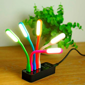 Гнучка портативна USB-світлодіодна лампа Колір випадковий В лоті одна