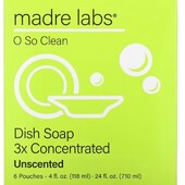 Madre Labs, засіб для миття посуду, без запаху, 710 мл концентрату
