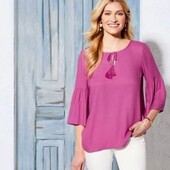 ♕ Якісна жіноча блуза esmara®, розмір наш 48-50 (40 євро)