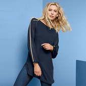 Елегантна, повітряна двошарова блуза -туніка Tchibo (Німеччина) розмір 38 євро = 44