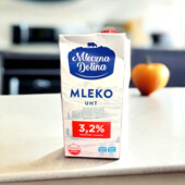 Молоко 3,2% Mleczna Dolina 1л