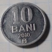 Монета Молдови 10 бані 2010