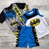 Комплект для хлопчика футболка+шорти batman розмір 4Т.без майки!