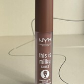 Nyx professional makeup this is milky gloss milkshakes зволожуючий блиск для губ