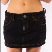 Спідниця-міні джинсова від pull&bear розмір євро 34