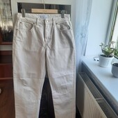Світлі джинси Моми, з розрізами, потертостями ❤️Відмінний стан