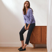 ☘ Високоякісні стрейчеві штани з еластичним поясом, Tchibo (Німеччина), розмір наш: 44-46 (38 євро)